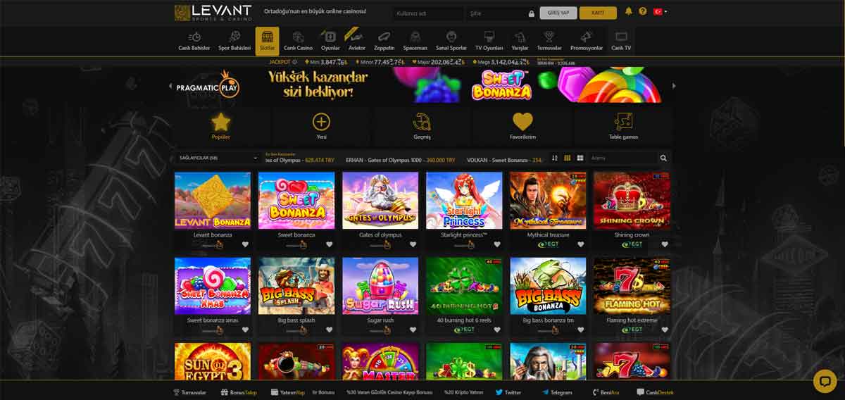 Levant Casino Genel Değerlendirme